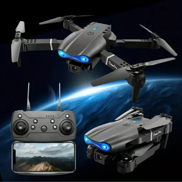 Dron AeroVision PRO™ 4K WIFI + Control de Alta Definición - (BATERÍA Y ESTUCHE DE REGALO)