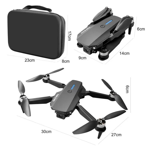 Dron AeroVision PRO™ 4K WIFI + Control de Alta Definición - (BATERÍA Y ESTUCHE DE REGALO)